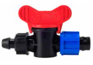 Кран с гайка ф17 за LDPE