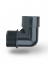 Коляно резбово 1/2" мъжка х 1/2" женска резба