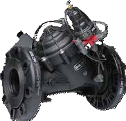 Електрически клапан 4" 6-12 V DC ( Latch) с Пилот (регулатор на налягането)