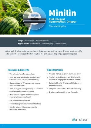 Mini Lin 6mil/20cm/1.6 л/ч (2800м)