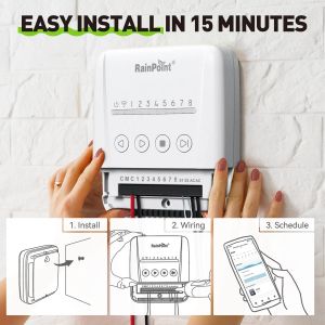 Rain Point / Смарт Контролер, 8 зони, WIFI
